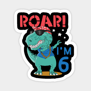 Im 8 T Rex Birthday Gift For Kids Merch Teepublic