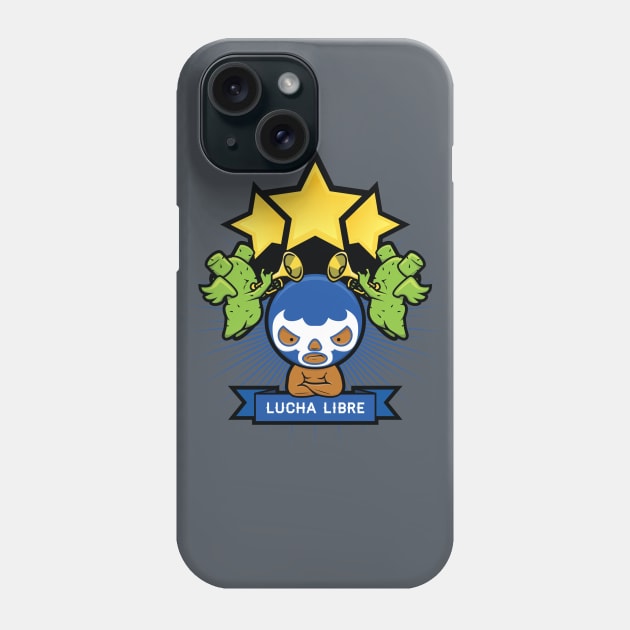 Lucha Libre Phone Case by bigfatrobot