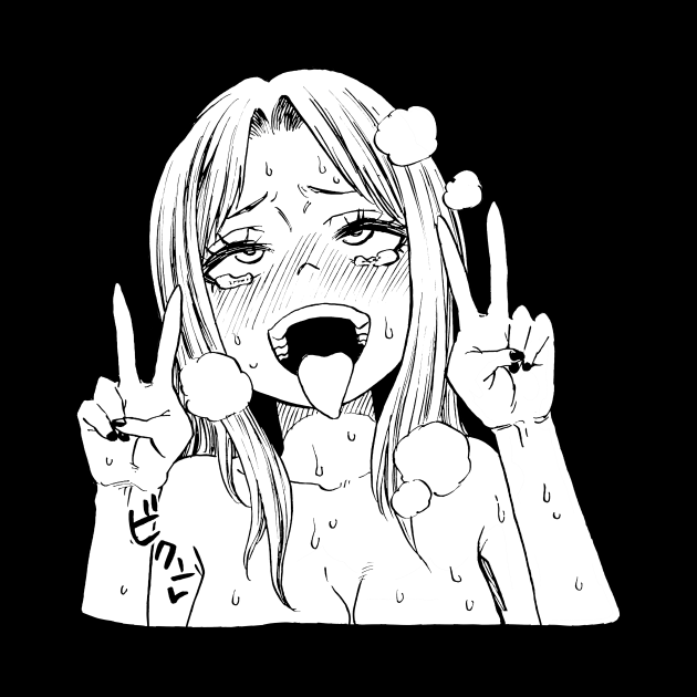 Anime ahego face