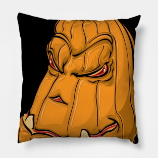 Fanged Jack O Lantern - Halloween 2019 Pillow