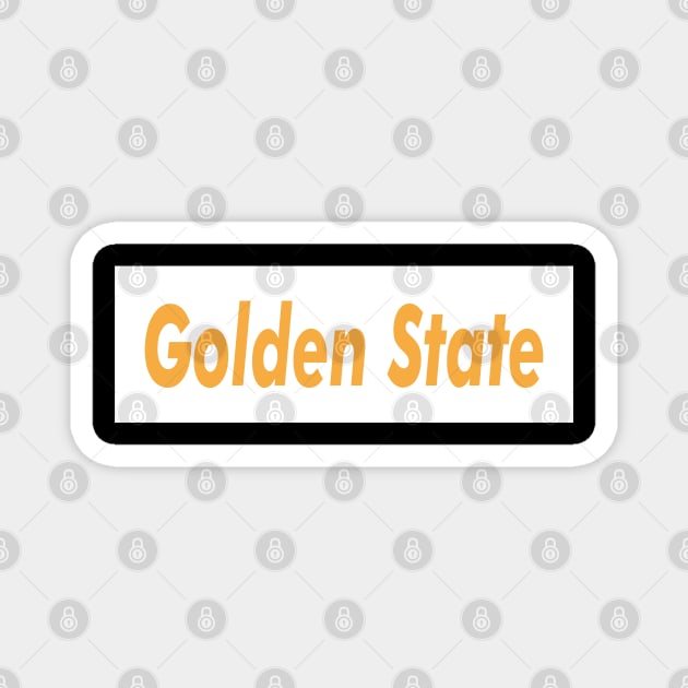 Golden State Meat Brown Magnet by WE BOUGHT ZOO