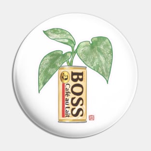 Pothos in a Boss Can Pin