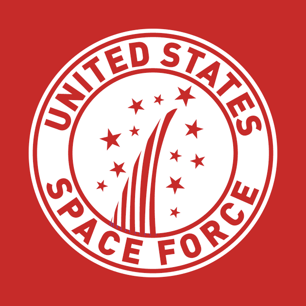 United States Space Force Badge Design by DesignbyDarryl