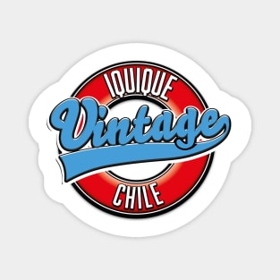 Iquique chile vintage logo Magnet