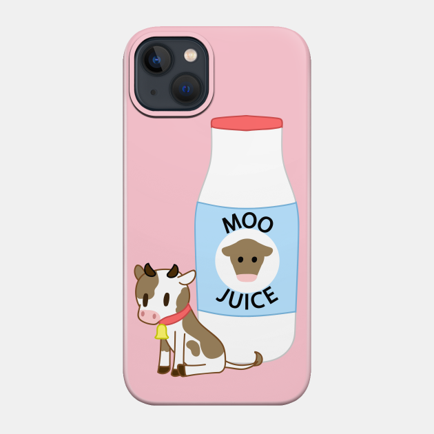 Moo Juice - Cute Food - Phone Case