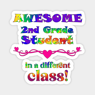 Awesome 2nd Grade Student – in a different class! Magnet