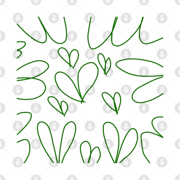 green line white background design by Artistic_st