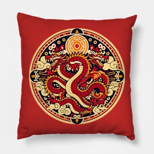 Chinese dragon Pillow