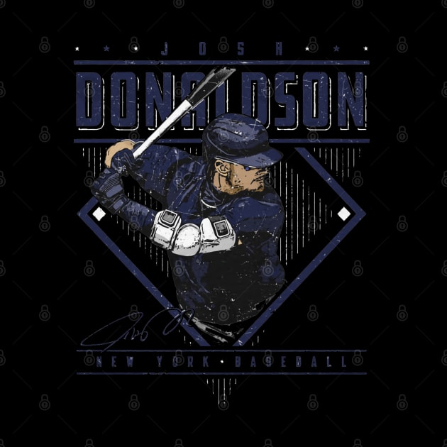 Josh Donaldson New York Y Diamond Name by danlintonpro