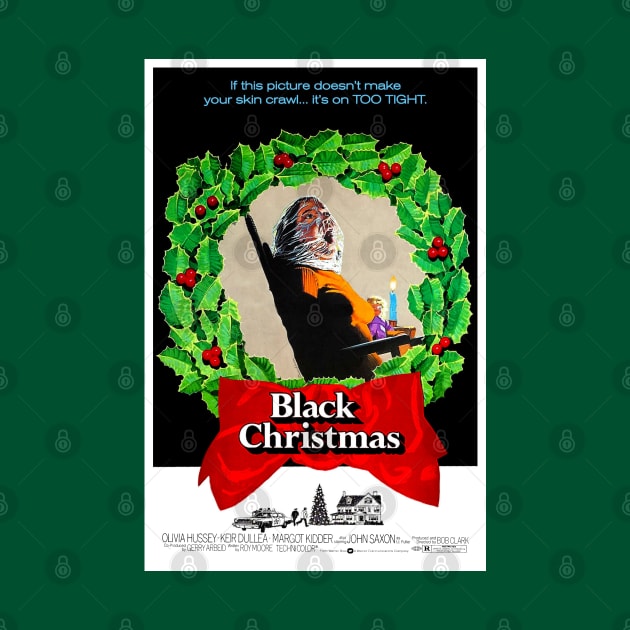 Black Christmas Classic Movie Poster by Noir-N-More