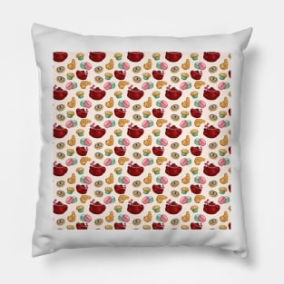 Sims 4 Tea Party Cream Pillow