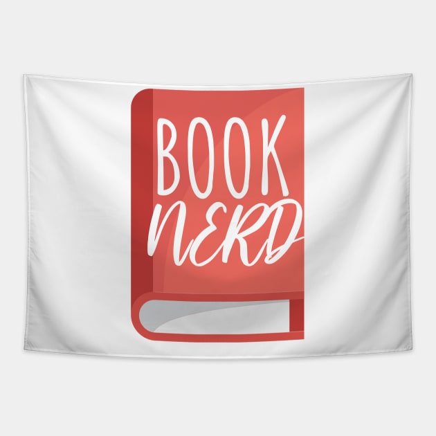 Bookworm book nerd Tapestry by maxcode