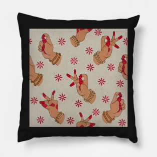 Bharatanatyam mudras, Indian classical dance Pillow