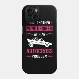 Wine Drinker Autocross Phone Case