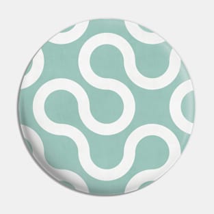 My Favorite Geometric Patterns No.34 - Light Blue Pin