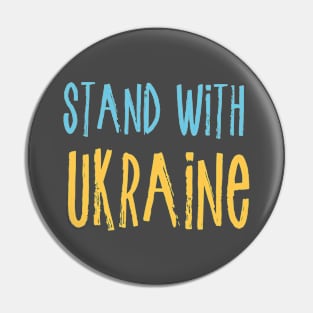 Stand With Ukraine Pin