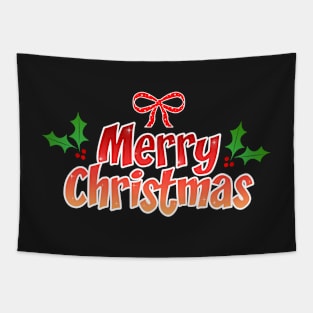 Merry Christmas Tapestry