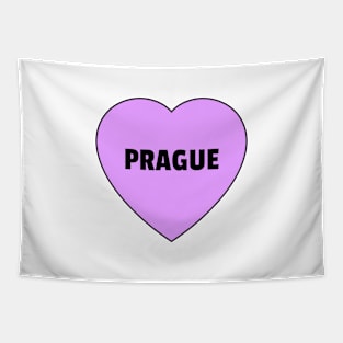 I love Prague - Heart Tapestry