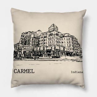 Carmel Indiana Pillow