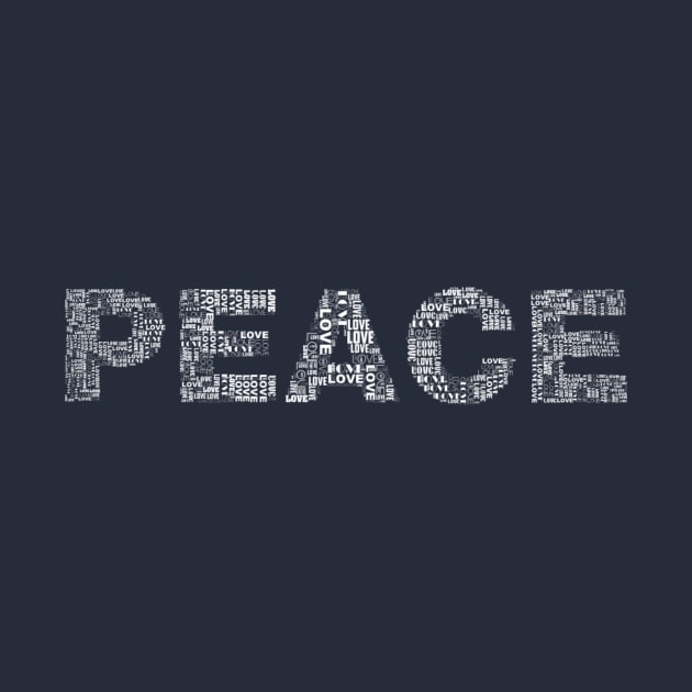 World peace love by T-SHIRT-2020