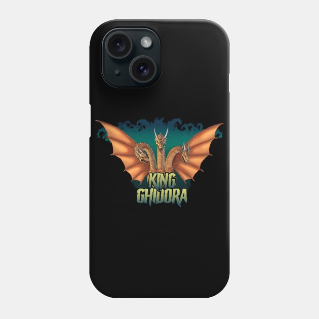 King Ghidora Phone Case by Creepsandbabes