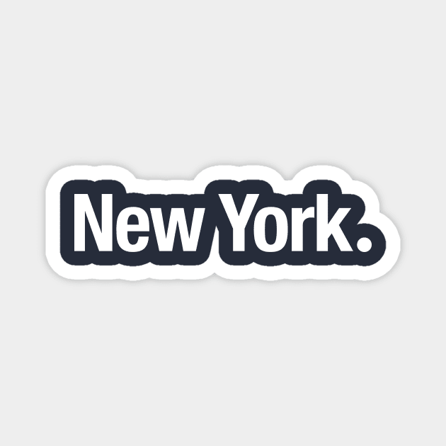 New York. Magnet by TheAllGoodCompany