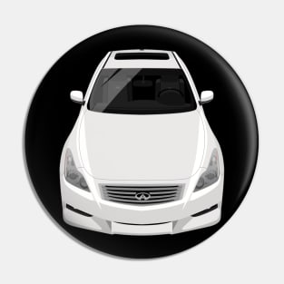 G37 Coupe 4th gen 2010-2015 - White Pin