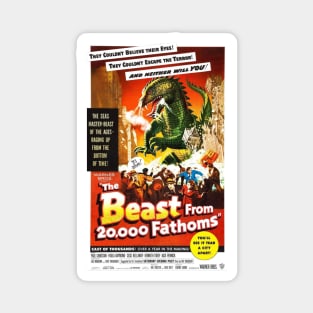THE BEAST FROM 20,000 POSTER Magnet