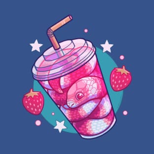 Strawberry Milk-Snake T-Shirt