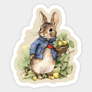 Nursery Characters, Peter Rabbit, Beatrix Potter Sticker for Sale by  SvetlanaArt