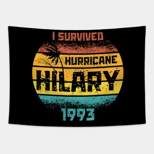 I Survived Hurricane Hilary 1993 Tapestry