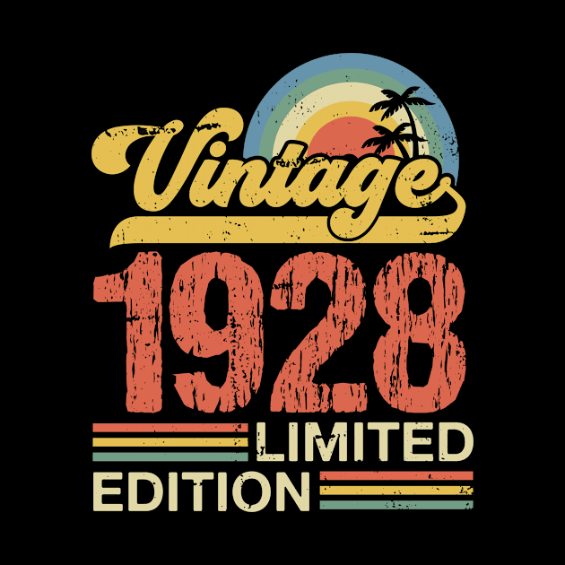 Retro vintage 1928 limited edition by Crafty Pirate 