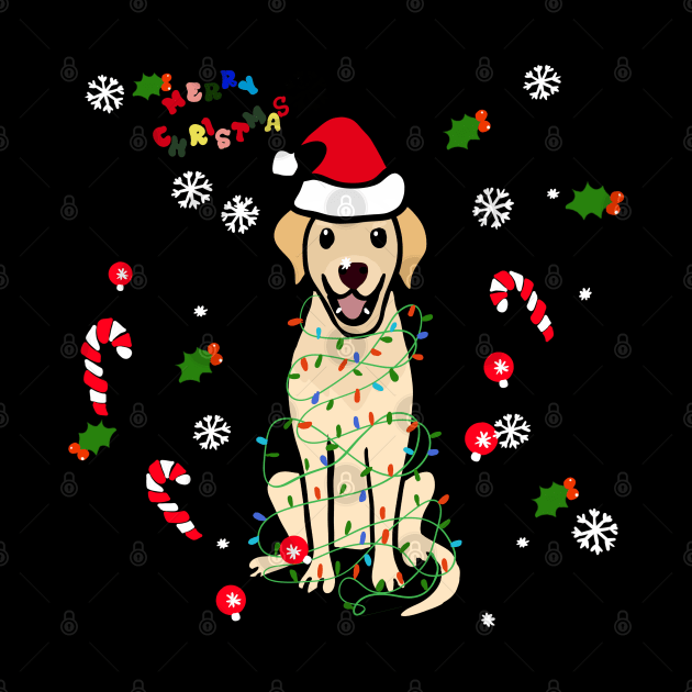 Christmas doggy by Mermaidssparkle