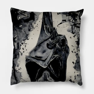 bat watercolor Pillow