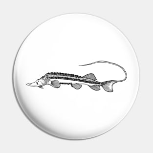 Amu Darya sturgeon Pin