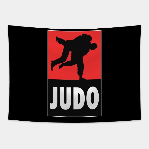 Judo Tapestry by dajabal