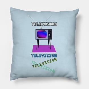 Retro TV Pillow