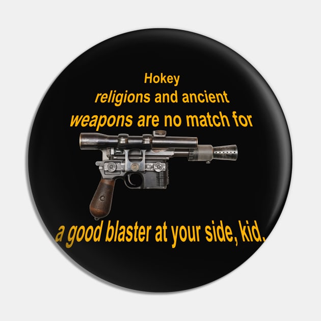 DL 44 Blaster Pin by GrinningMonkey