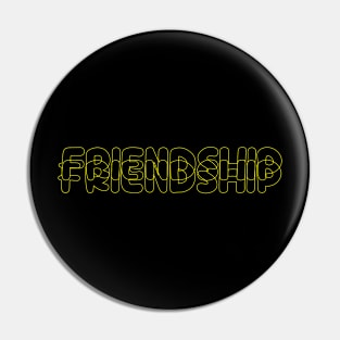 text FROYONION FRIENDSHIP Pin