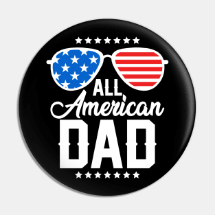 All American Dad Pin