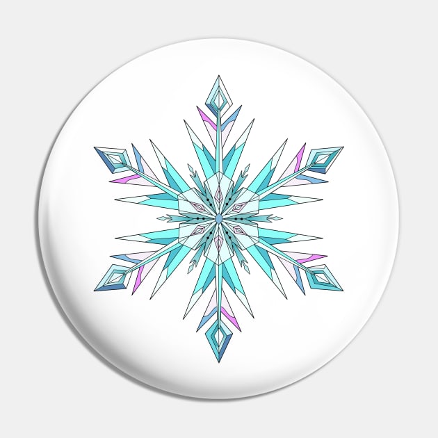 Signature Snowflake Pin by FallenAngel166