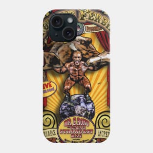 The Strongman Sideshow Poster Phone Case