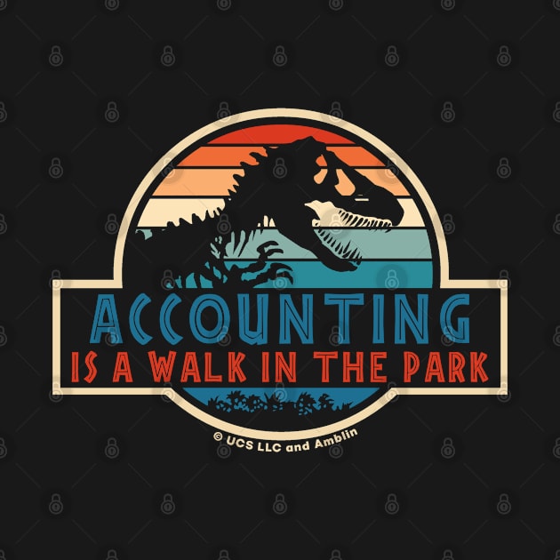 Jurassic Park accountant job gifts - a walk in the park by SerenityByAlex