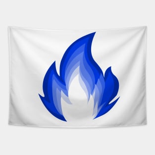 Blue flame Tapestry