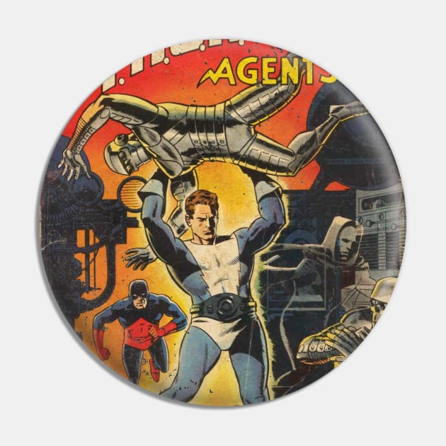 THUNDER Agents Pin by ThirteenthFloor