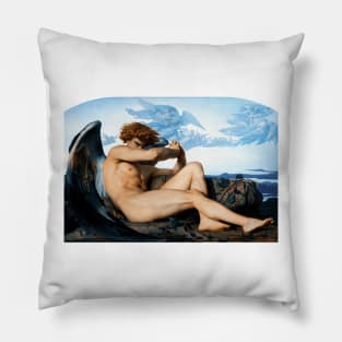 Fallen Angel Shirt Painting Lucifer Alexandre Cabanel Pillow