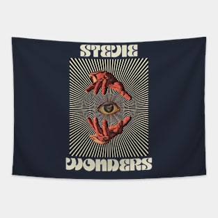 Hand Eyes Stevie Wonders Tapestry