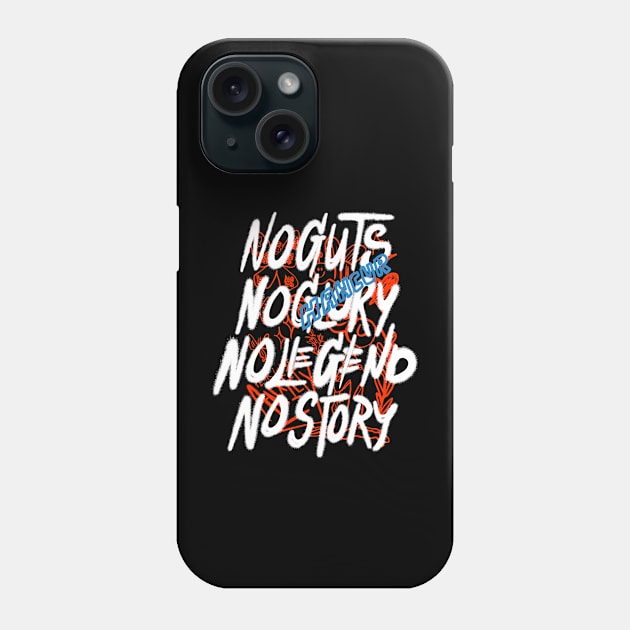 Abstra typograph Phone Case by BAYAU STORE