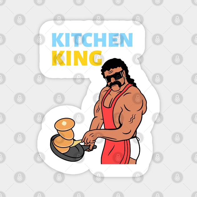 Kitchen king Magnet by ArtJoy