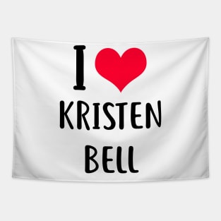 i love kristen bell Tapestry